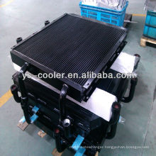 high performance brazed aluminium plate fin heat exchanger for crane